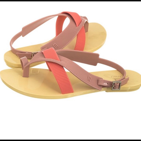 Melissa Shoes - Melissa Summer Sandal + Jason WU Yellow/Pink